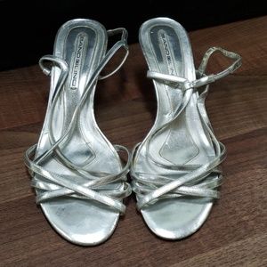 Kitten heels strappy sandal